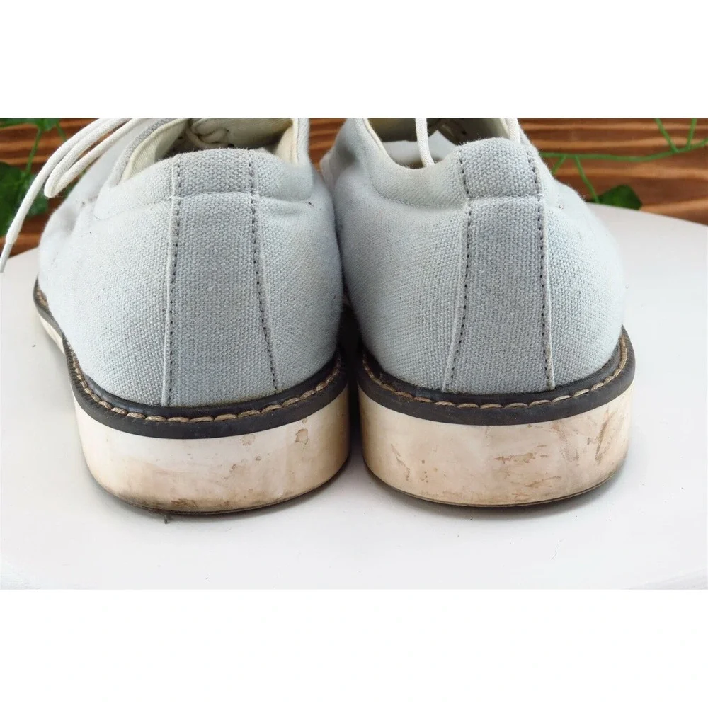 Bass Shoes Sz 10‎ D Gray Derby Oxfords Fabric Men